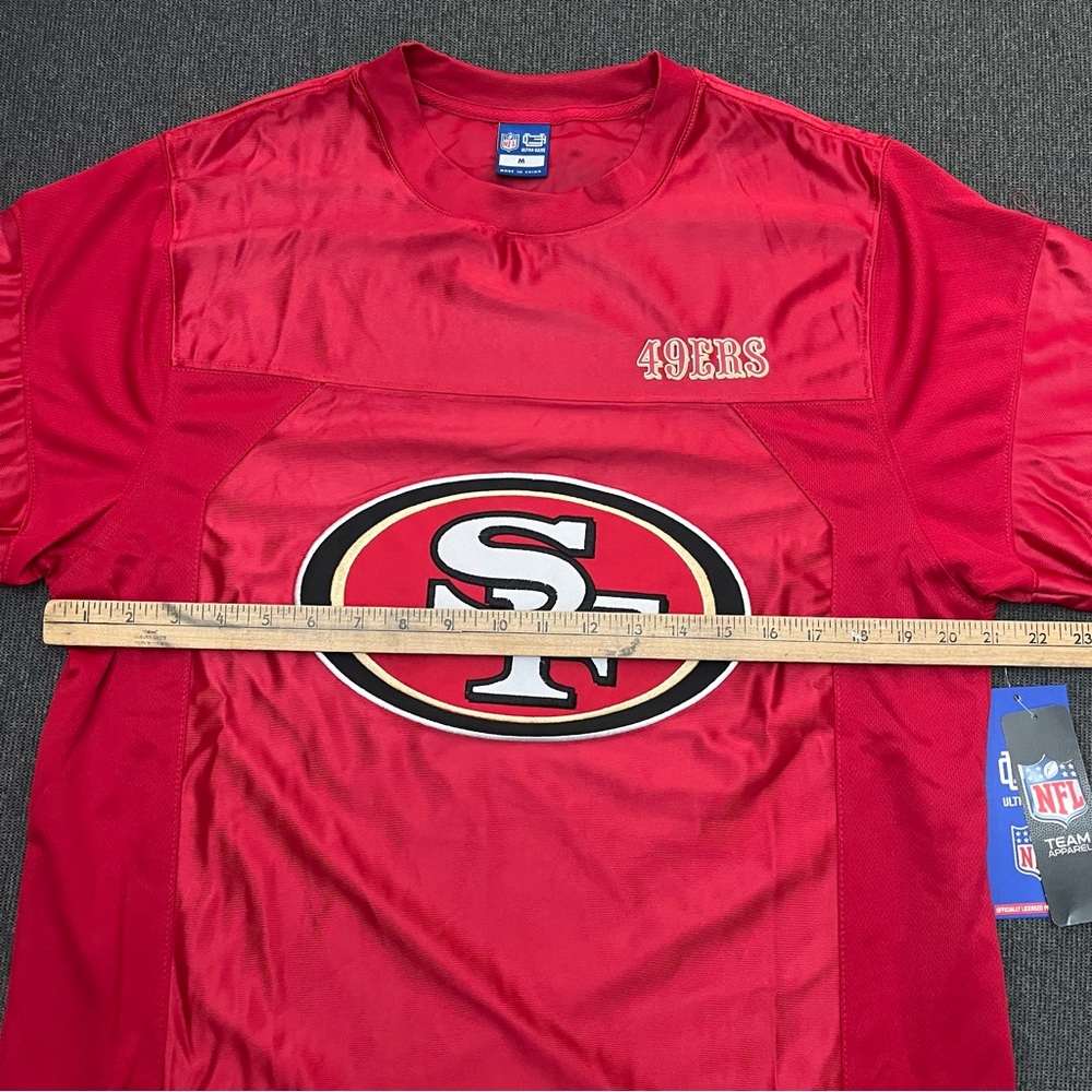 San Francisco 49ers (Menβs size Medium) NFL Team Apparel Jersey - Picture 2 of 5